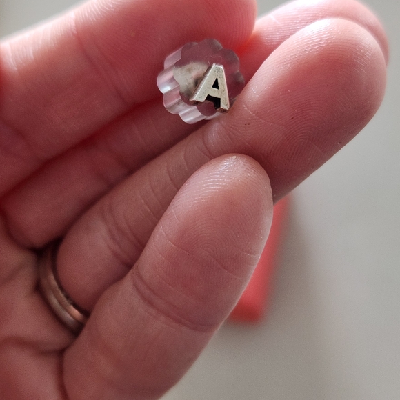 James Avery Silver Initial Earrings - Picture 1 of 5